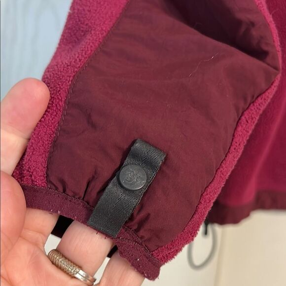 THE NORTH FACE Size Small Berry Fleece Denali Full Zip Jacket Mixed Media - Picture 6 of 10